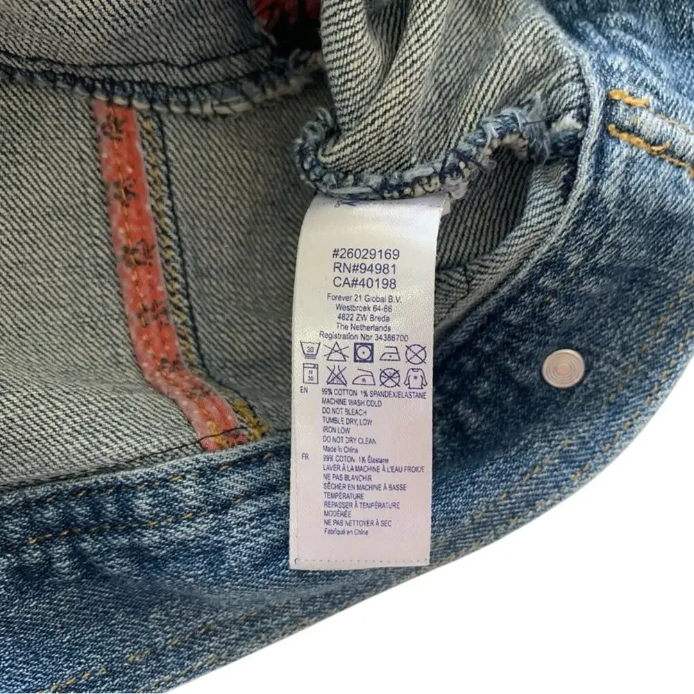 Via Penny Lane Reworked Apparel | Mac Miller Custom Graphic Denim Jacket Small - Picture 7 of 8